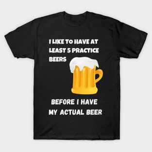 Best Birthday Gift for Beer Lover T-Shirt